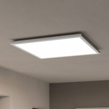 EGLO connect LED stropné svietidlo Rovito-Z, biele, 50 x 50 cm