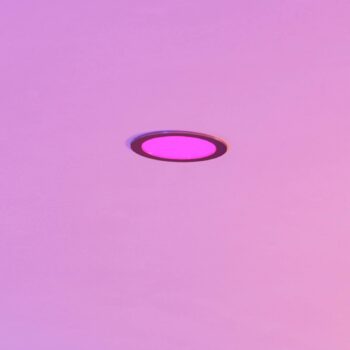 EGLO connect Smart-LED-zapustene svietidla Fueva 6-Z, sivá, Ø 16cm