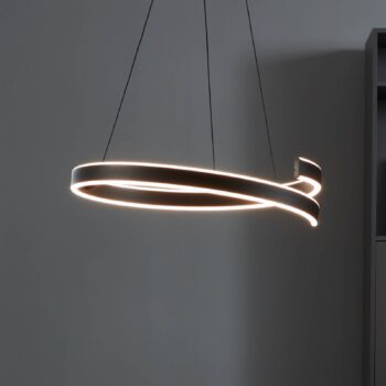 EGLO connect Smart LED závesné svietidlo Andabaia-Z, čierne