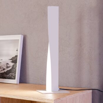 EGLO connect Smart stolová LED lampa Bolognano-Z, sivá