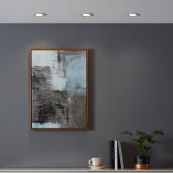 EGLO connect inteligentné LED svietidlo Carosso-Z, Ø 9 cm, biele