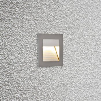 EVN P2140 LED svietidlo na montáž do steny, 3 000 K, hliník