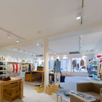 Egger DLS LED reflektor Kent, 4 000 K, biely, 38°