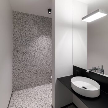 Egger DLS LED stropný reflektor Clippo, stmievanie, čierny