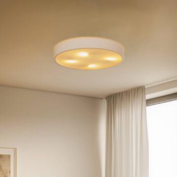 Envostar Kerio stropné svietidlo, Ø 57,5 cm, biele