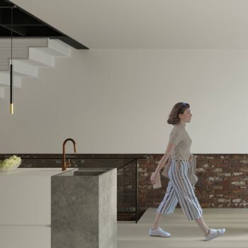 Euluna Thalassa závesné svietidlo 1-pl. G9 čierna/zlatá