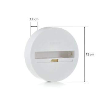 Eutrac Monopoint, povrchová montáž, 3-fázový, biely