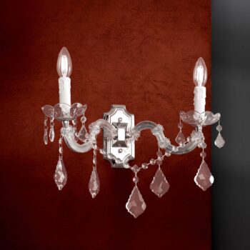 Excelentné nástenné svietidlo LILIANA