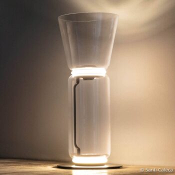 FLOS Noctambule 1 Vysoký valec & Kónický malý podstavec