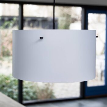 FRANDSEN FM1954 Závesné svietidlo Ø 41 cm biele matné