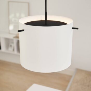 FRANDSEN FM1954 závesné svietidlo Ø 28 cm biela