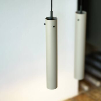 FRANDSEN FM2014 závesné svietidlo 36 cm sivá matná