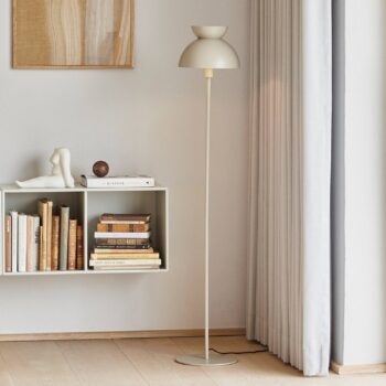 FRANDSEN Stojacia lampa Butterfly, sivá, 135 cm, E14