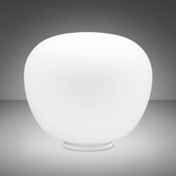 Fabbian Lumi Mochi stolná lampa ležiaca Ø 45 cm