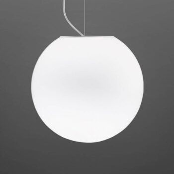 Fabbian Lumi Sfera sklenená závesná lampa, Ø 35 cm