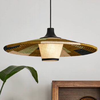 Forestier Parrot závesná lampa M, zelená