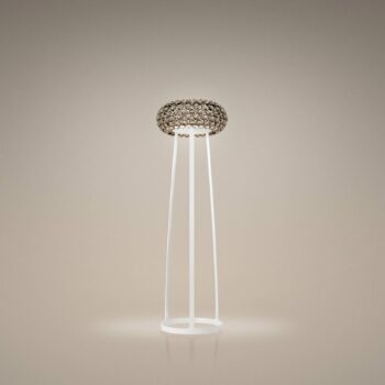 Foscarini Caboche Plus MyLight LED stojacia lampa 154 cm dymová