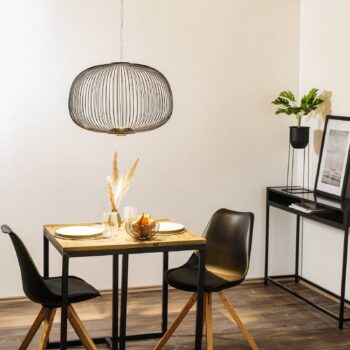 Foscarini MyLight Spokes 3 LED závesné svietidlo, čierna