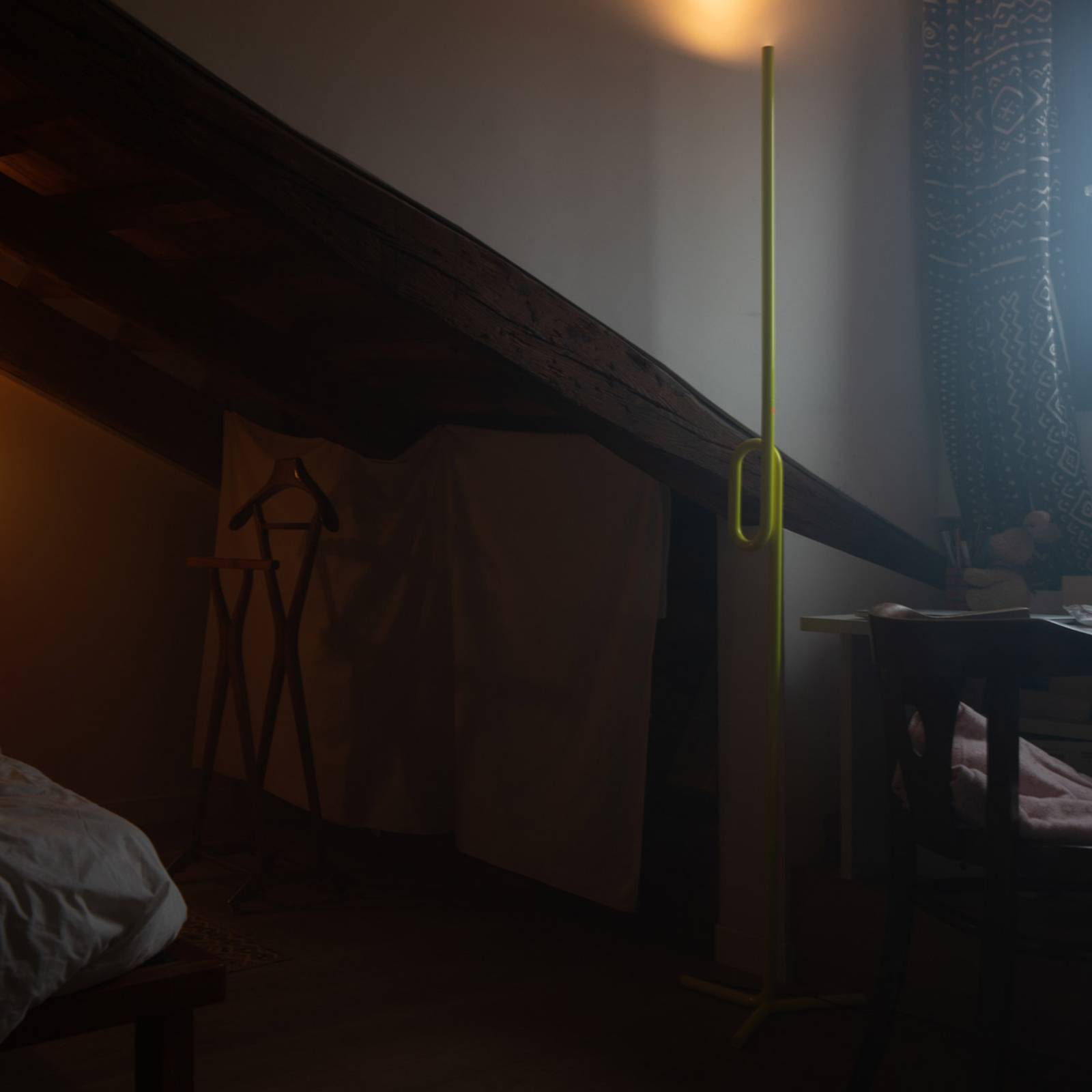 Foscarini Tobia terra stojaca LED lampa, žltá Foscarini Tobia terra stojaca LED lampa, žltá