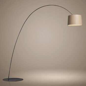 Foscarini TwiggyWood MyLight stojacia lampa CCT čierna