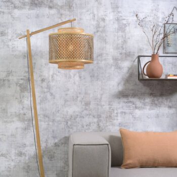 GOOD & MOJO Bhutan lampa prírodná 176 cm Ø 40 cm