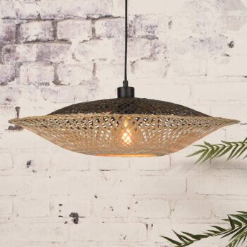 GOOD & MOJO Kalimantan závesná lampa horizontálna Ø60cm