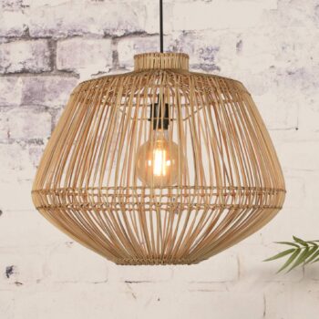 GOOD & MOJO Madagascar závesná lampa, prírodná