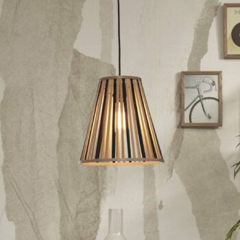 GOOD & MOJO Merapi kyvadlový kužeľ 30 cm prírodná/čierna