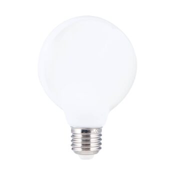 Globe LED žiarovka E27 6W G80 opálová stmievateľná