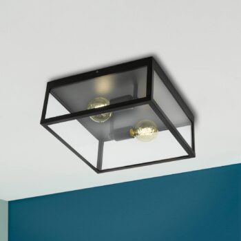 Hranaté stropné svietidlo Charterhouse