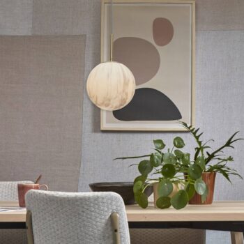 IT'S ABOUT ROMI Carrara závesné svetlo 1 svetlo Ø 22cm