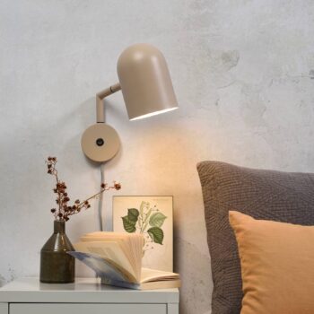 IT'S ABOUT ROMI Marseille nástenné svetlo, piesková farba