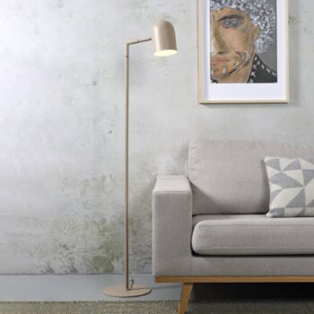 IT'S ABOUT ROMI Stojacia lampa Marseille, piesková farba