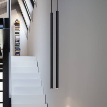 Ideal Lux LED závesné svietidlo Ultrathin Round 100 cm čierne DALI