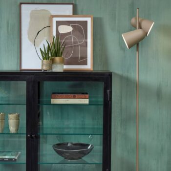 It's about RoMi Salamanca stojacia lampa, piesková farba, 2-pl.