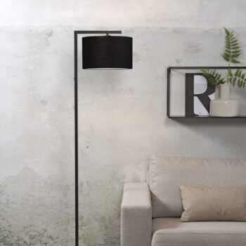 It's about RoMi stojacia lampa Boston, Ø 32 cm, čierna