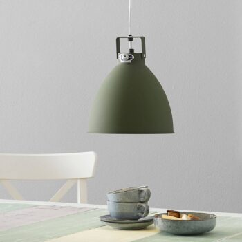 Jieldé Augustin A240 závesná lampa olivovozelená