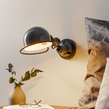 Jieldé Loft D1000 nástenné svietidlo Priemyselná sivá