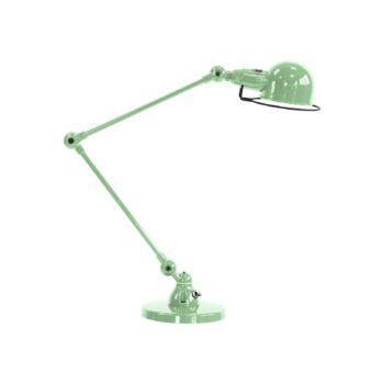 Jieldé Signal SI333 stolová lampa s podstavcom, vodozelená
