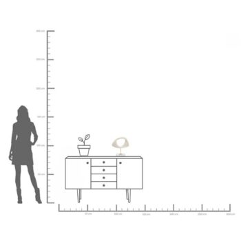 KARE Soft Shape dekoratívny predmet, široký tvar, biely, liaty kameň