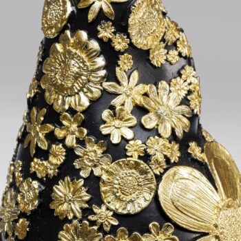 KARE dekoratívna figúrka trpaslíka, čierna/zlatá, polyresin