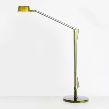 Kartell Aledin Dec – stolná LED lampa, zelená