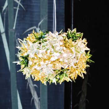 Kartell Bloom S2 závesné LED svietidlo G9, mätová