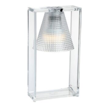Kartell Light-Air stolová lampa, priehľadná