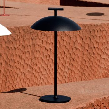 Kartell Mini Geen-A stolová LED lampa 2700K čierna
