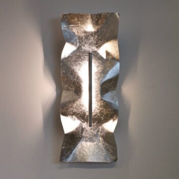 Knikerboker Crash Tube nástenné, lístkové striebro