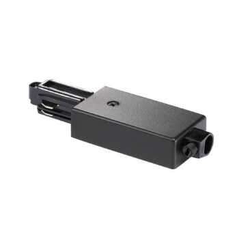 Koncový napájač pre VN koľajnicu Link, čierny