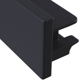 Koncový uzáver Track, 1-fázová koľajnica, čierna