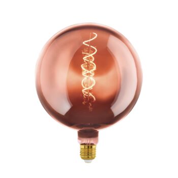 LED globe G200 E27 4W 1 600K filament medená