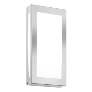 LED nástenné svetlo Aqua Rain Mini s BWM, nerezová oceľ